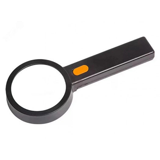 Линза лупа с подсветкой, кратность 2х