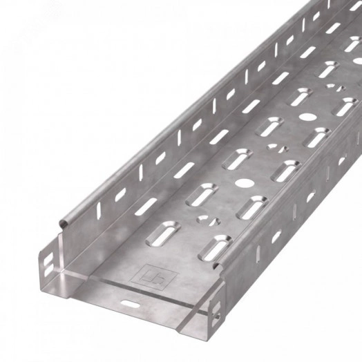 Лоток перфорированный Стандарт INOX (AISI 409) 150х50х3000 (0,7 мм) (6 м/уп)