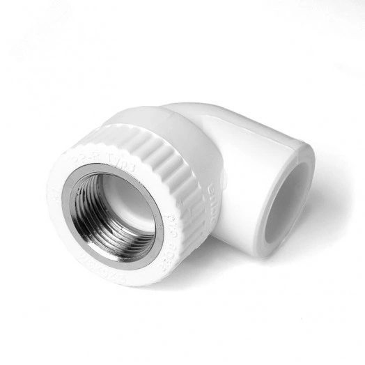 Угольник 32 х 1/2' ВР полипропиленовый, белый