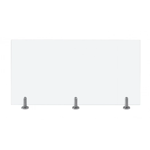 Стекло закаленное для секции ограждения BH06      длиной  от 1000 до 1500мм