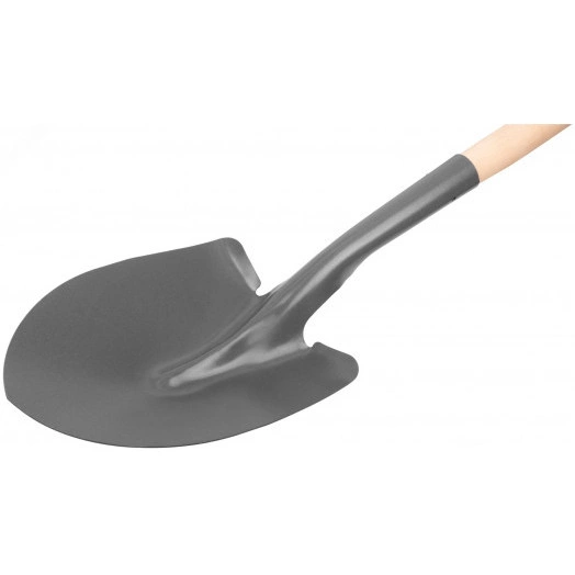 Лопата штыковая для сыпучих грузов (''Американка''), с деревянным черенком и V-ручкой 230х280х1360 м