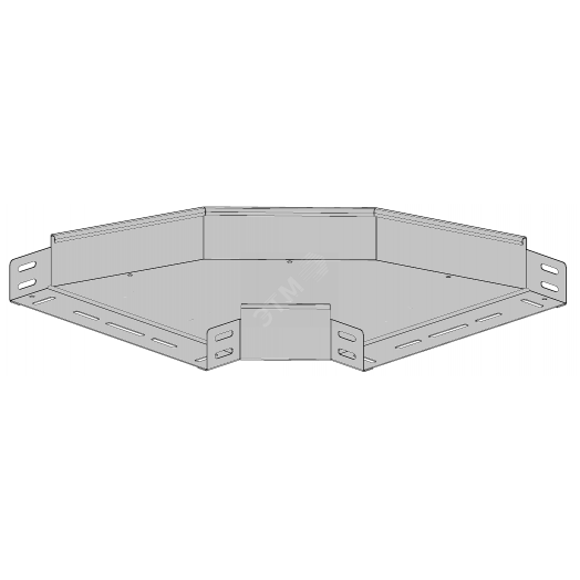 Угловой элемент 90? CT-LP-110-500 HDG