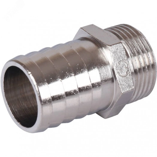 Штуцер НР никелированный 3/4'x25