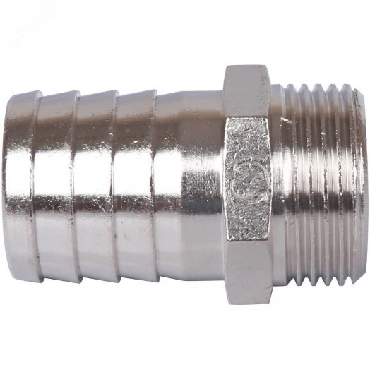 Штуцер НР никелированный 3/4'x25