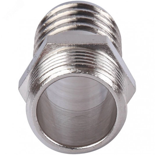 Штуцер НР никелированный 3/4'x25