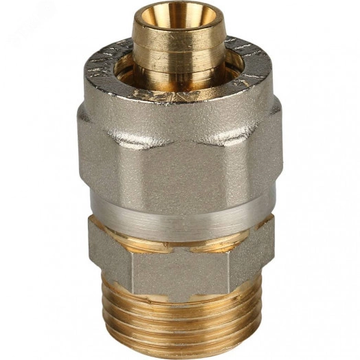 Переходник с наружной резьбой 1/2'х16 для металлопластиковых труб винтовой