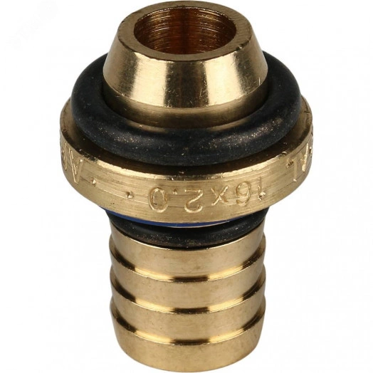 Переходник с наружной резьбой 1/2'х16 для металлопластиковых труб винтовой