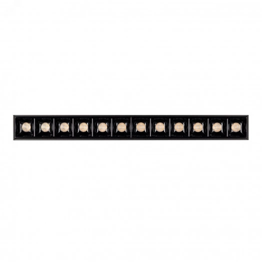 Светильник MAG-LASER-45-L320-12W Warm3000 (BK, 15 deg, 24V) (, IP20 Металл, 3 года)