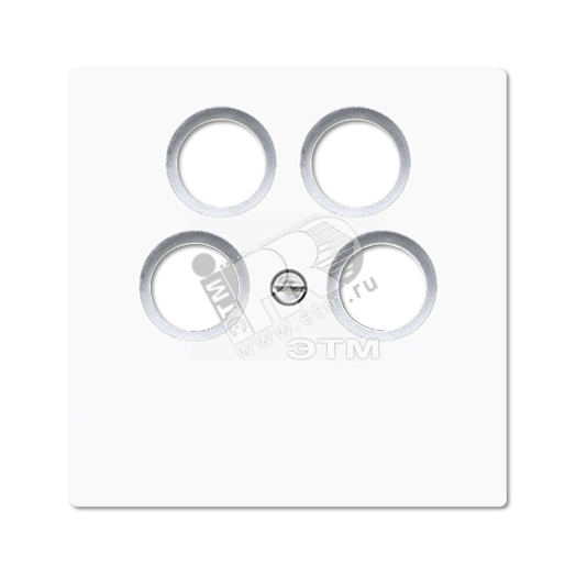 Крышка для SAT-TV-розетки  белая