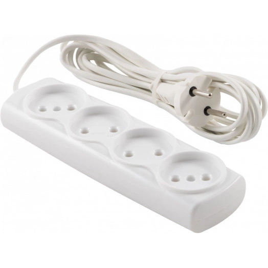 Удлинитель 'Премиум' 5м/4роз. (ПВС 2х0,75)