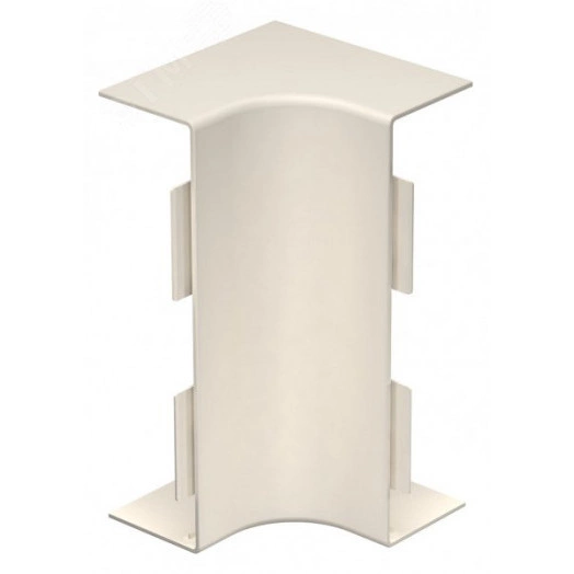 Крышка внутреннего угла кабельного канала WDK 60x230 мм (ПВХ,кремовый)