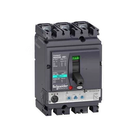 Выключатель автоматический силовой в литом корпусе для промышленного электроснабжения