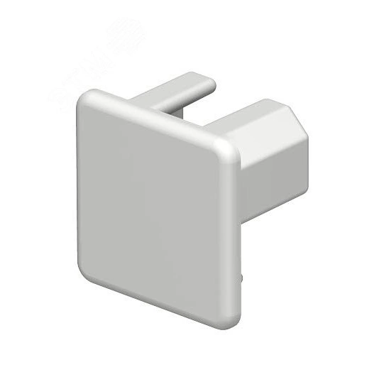 Торцевая заглушка кабельного канала WDKH 20x20 мм (ABS-пластик,светло-серый)