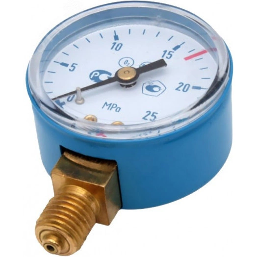 Манометр сварочный радиальный ТМ-210Р.00 0...0.6 МРа М12x1.5 кл.2.5 ГАЗ