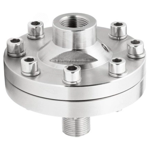 Разделитель сред мембранный РМ-Н11-М20х1,5 резьба М20х1,5 вн - М20х1,5 нар. в сборе с прибором