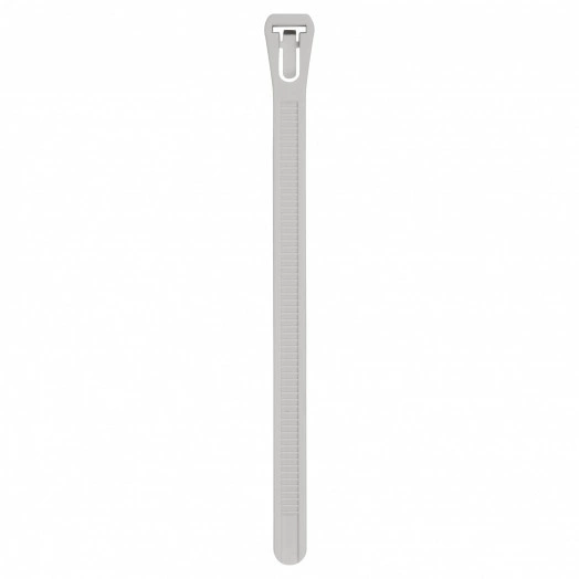 Стяжка многоразовая нейлоновая PRM 7,5х200мм белая (50 шт.)