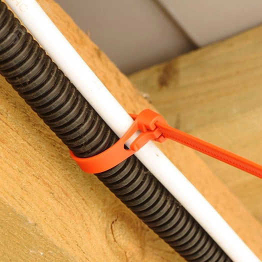 Стяжка многоразовая нейлоновая PRM 7,5х200мм белая (50 шт.)