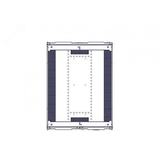 Шкаф Uniprom. 48U-800/1070. боковые панели 4шт. черный
