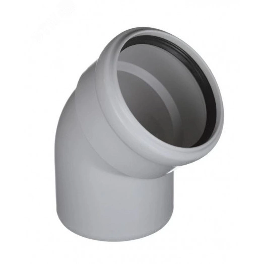 Отвод 45 град. 75 для бесшумной канализации