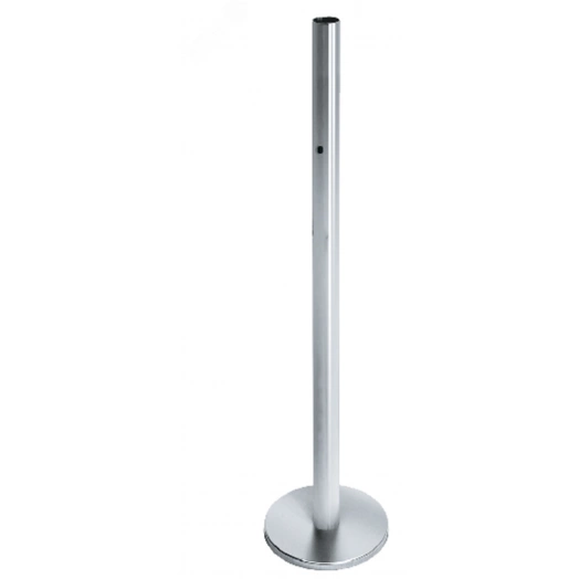 Стойка ограждения передвижная базовая с отверстием под фиксатор