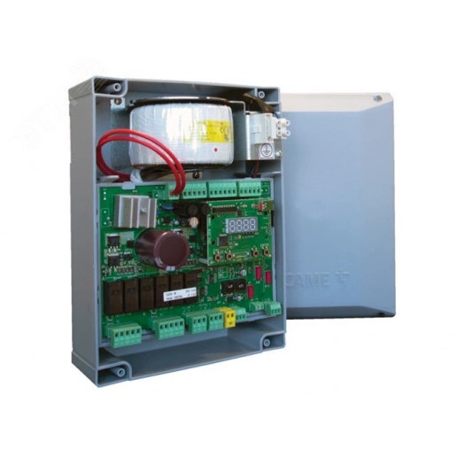 Блок управления универсальный, многофункциональный(24В) для двусторчатых распашных ворот с дисплеем и технологией адаптивного управления крутящим моментом