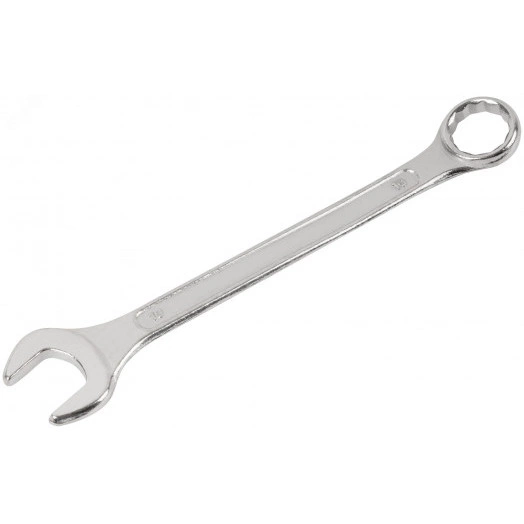 Ключ комбинированный, цинковое покрытие 19 мм