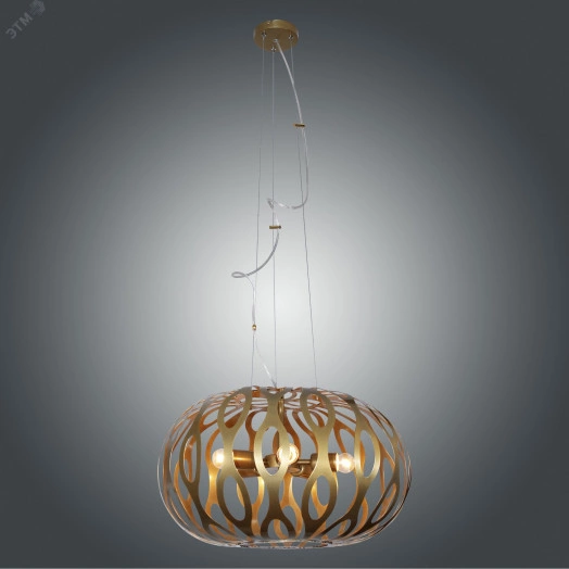 Светильник Джоли 251 золото НСБ 01-5х60-137 Е27  подвесной