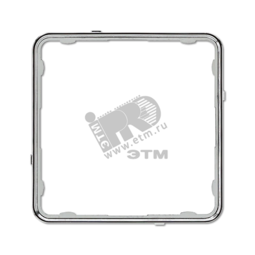 Рамка внутренняя цветная полированный хром