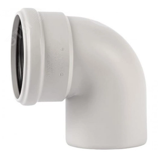 Отвод 87 град. 125 для бесшумной канализации