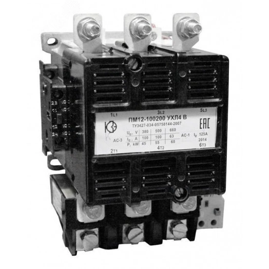 Пускатель электромагнитный ПМ12-100200 УХЛ4 В,    24В, 1002