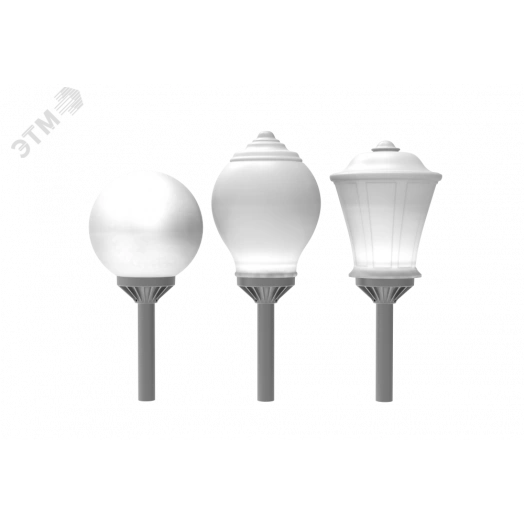 Светильник светодиодный ДТУ-40Вт 3000К Omni Серый