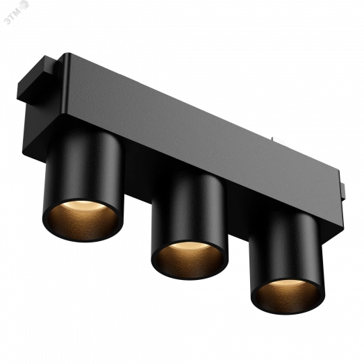 Светильник светодиодный трековый Stalactite для магнитной системы Galakti 122x26x50 мм 6 Вт 4000 K 24 град CRI>90 черный