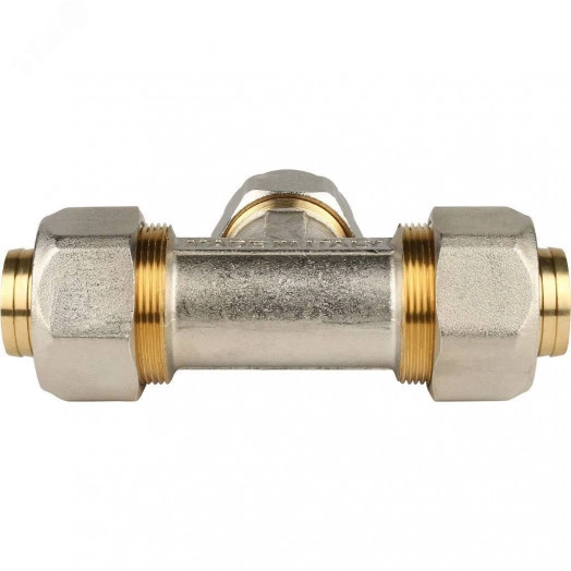 Тройник переходной 32x26x32 для металлопластиковых труб винтовой