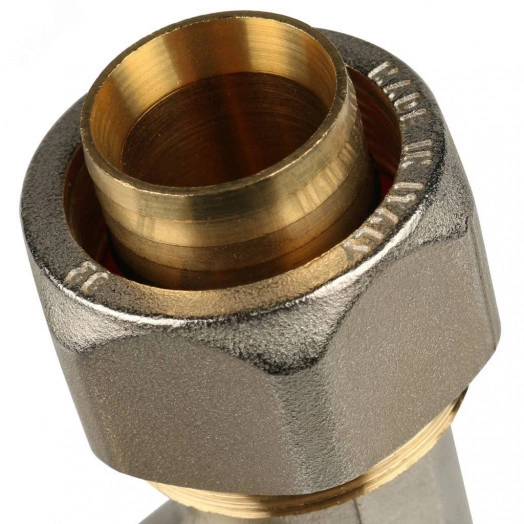 Тройник переходной 32x26x32 для металлопластиковых труб винтовой