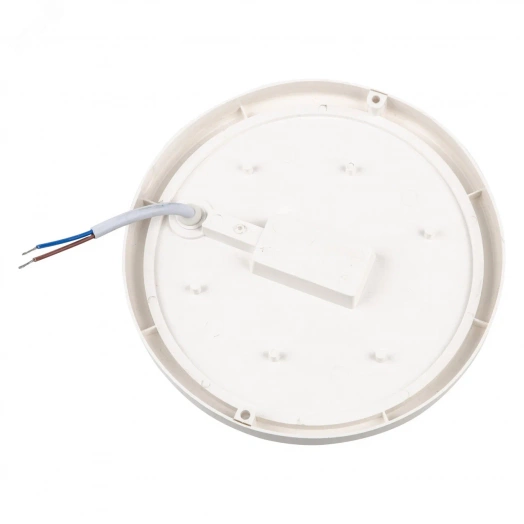 Светильник светодиодный влагозащищенный форма круг мощность 12 Вт цветовая температура 4000 К Диаметр 135 мм Корпус белый ULW-Q227 12W/4000К IP65 WHITE ТМ Volpe