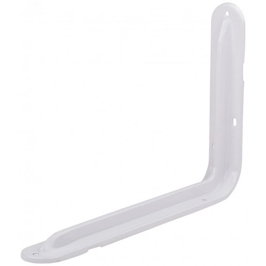 Уголок-кронштейн усиленный белый 200 х 300 мм (1,0