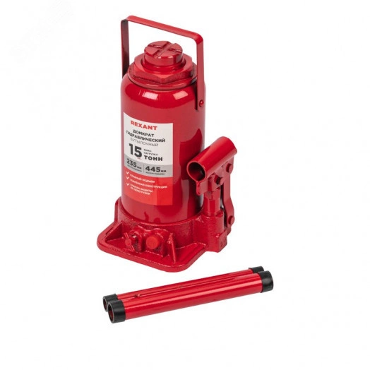 Домкрат гидравлический бутылочный 15т