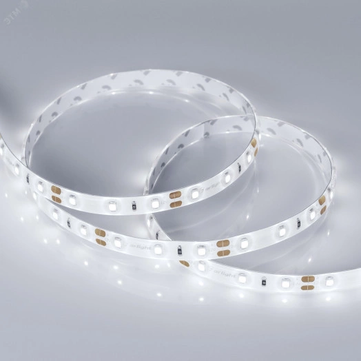Лента LED RTW 2-5000SE 12V White (2835, 300 LED, PRO) (ARL, 7.2 Вт/м, IP65)