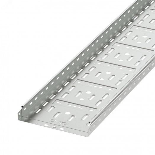 Лоток перфорированный 300х50 L=2000мм цинк-ламельный