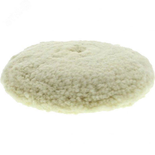 Насадка для полировки из шерсти 100 мм (липучка)