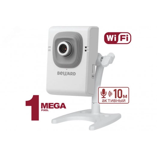 Видеокамера IP 1Мп миниатюрная (8мм)