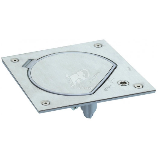 Connect Влагостойкая основа IP66 с замком на 1 модуль K45 сталь