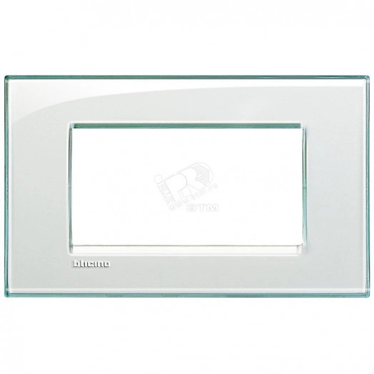 LivingLight Рамка прямоугольная 4 поста Морская вода