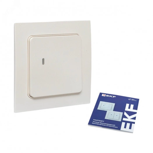 Умный беспроводной выключатель Стокгольм 1-кл. EKF Сonnect
