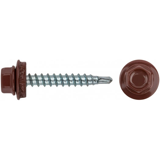 Шуруп кровельный 4,8х32 сверлоконечный (100шт)