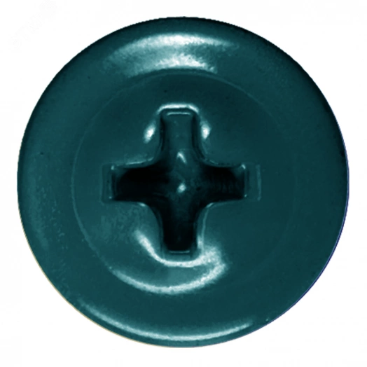 Саморез металл/металл 4.2х25 пресс-шайба сверло RAL5021