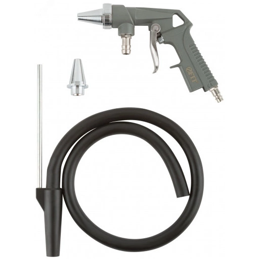 Пистолет пескоструйный, резиновый шланг 1 м, быстросъемное соединение