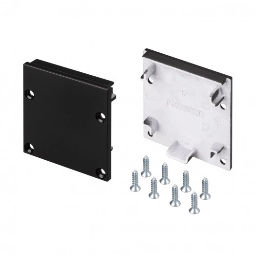 Заглушка SL-LINE-3535 BLACK (ARL, Пластик)