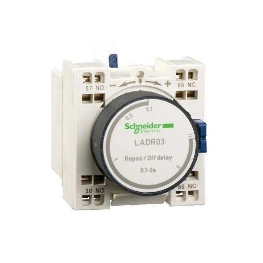 Блок контактный дополнительный с выдержкой времени 0.1…30С