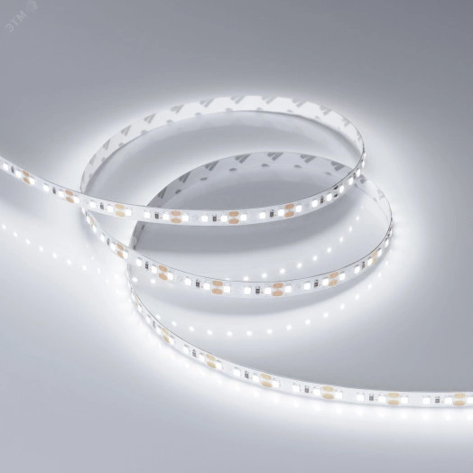 Лента RT-A120-8mm 12V White6000 (14.4 W/m, IP20, 2835, 5m) (, Открытый)